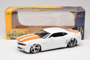 Chevrolet Camaro Concept Tuned Weiss Jada 1:18 63014 Metall – Bild 8 von 8