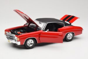 Chevrolet Chevelle SS 454 Rot Maisto 1:18 531892 Metall – Bild 2 von 8