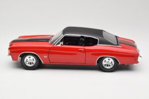 Chevrolet Chevelle SS 454 Rot Maisto 1:18 531892 Metall – Bild 4 von 8
