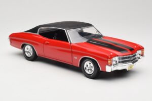 Chevrolet Chevelle SS 454 Rot Maisto 1:18 531892 Metall – Bild 6 von 8