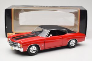 Chevrolet Chevelle SS 454 Rot Maisto 1:18 531892 Metall – Bild 8 von 8