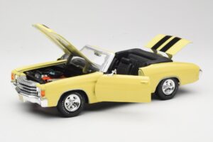 Chevrolet Chevelle SS 454 Gelb Maisto 1:18 531890 Metall – Bild 2 von 8