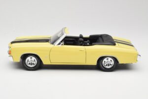 Chevrolet Chevelle SS 454 Gelb Maisto 1:18 531890 Metall – Bild 4 von 8