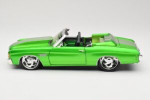Chevrolet Chevelle SS Cabriolet Grün Maisto 1:18 31099 Metall – Bild 4 von 8