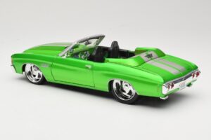 Chevrolet Chevelle SS Cabriolet Grün Maisto 1:18 31099 Metall – Bild 7 von 8