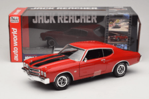 Chevrolet Chevelle SS Rot Jack Reacher Auto World 1:18 AWSS109/06 Metall – Bild 8 von 8