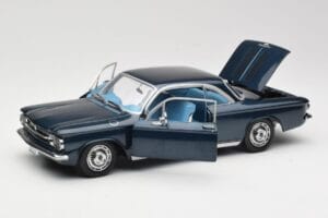 Chevrolet Corvair Dunkelblau Sun Star 1:18 1482 Metall – Bild 2 von 8