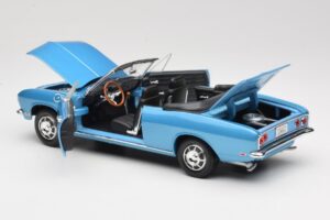 Chevrolet Corvair Monza Cabriolet Blau Road Signature 1:18 92498 Metall – Bild 5 von 8