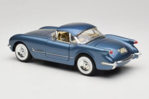 Chevrolet Corvette C1 Blau Mira 1:18 6105 Metall – Bild 7 von 8