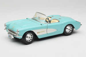 Chevrolet Corvette C1 Blau & Weiss Bburago 1:18 3024-M2 Metall