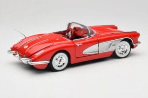 Chevrolet Corvette C1 Rot Motormax 1:18 73100TC Metall – Bild 3 von 8