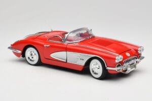 Chevrolet Corvette C1 Rot Motormax 1:18 73100TC Metall – Bild 6 von 8