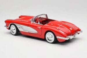Chevrolet Corvette C1 Rot Motormax 1:18 73100TC Metall – Bild 7 von 8