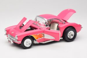 Chevrolet Corvette C1 Gasser Rosa Road Legends 1:18 92019-R1 Metall – Bild 2 von 8