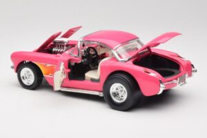 Chevrolet Corvette C1 Gasser Rosa Road Legends 1:18 92019-R1 Metall – Bild 5 von 8