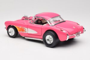 Chevrolet Corvette C1 Gasser Rosa Road Legends 1:18 92019-R1 Metall – Bild 7 von 8