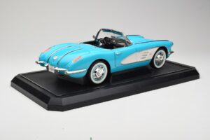 Chevrolet Corvette C1 Hard Top Blau Solido 1:12 1202-M1 Metall – Bild 3 von 8