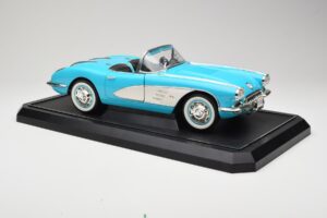 Chevrolet Corvette C1 Hard Top Blau Solido 1:12 1202-M1 Metall – Bild 6 von 8