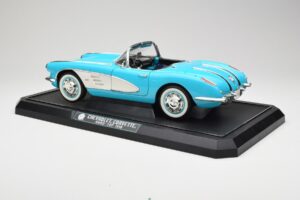 Chevrolet Corvette C1 Hard Top Blau Solido 1:12 1202-M1 Metall – Bild 7 von 8
