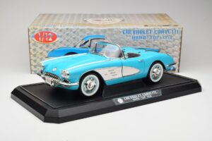 Chevrolet Corvette C1 Hard Top Blau Solido 1:12 1202-M1 Metall – Bild 8 von 8