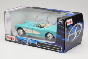 Chevrolet Corvette C1 Mintgrün Maisto 1:24 31275 Metall – Bild 3 von 3