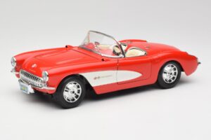 Chevrolet Corvette C1 Roadster Rot Bburago 1:18 3024 Metall