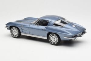 Chevrolet Corvette C2 Blaugrau Metallic AUTOart 1:18 71182 Metall – Bild 7 von 8