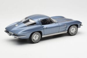 Chevrolet Corvette C2 Blaugrau Metallic AUTOart 1:18 71182 Metall – Bild 3 von 8