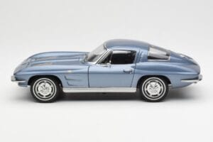 Chevrolet Corvette C2 Blaugrau Metallic AUTOart 1:18 71182 Metall – Bild 4 von 8