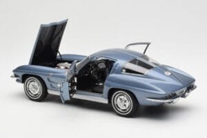 Chevrolet Corvette C2 Blaugrau Metallic AUTOart 1:18 71182 Metall – Bild 5 von 8