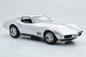 Chevrolet Corvette C3 Silber Norev 1:18 189032 Metall – Bild 4 von 6