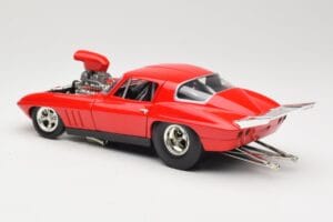 Chevrolet Corvette C3 Dragster Rot Hot Wheels 1:18 29226 Metall – Bild 7 von 8
