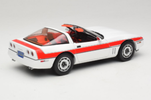 Chevrolet Corvette C4 A-Team Weiss GreenLight 1:18 13532 Metall – Bild 3 von 8