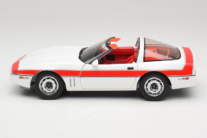 Chevrolet Corvette C4 A-Team Weiss GreenLight 1:18 13532 Metall – Bild 4 von 8