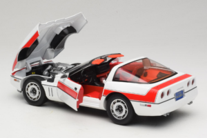 Chevrolet Corvette C4 A-Team Weiss GreenLight 1:18 13532 Metall – Bild 5 von 8