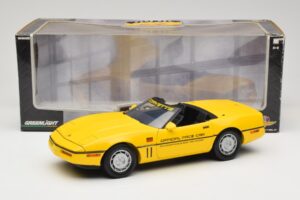 Chevrolet Corvette C4 Indianapolis 500 Pace Car Gelb Greenlight 1:18 11801-06 Metall – Bild 8 von 8