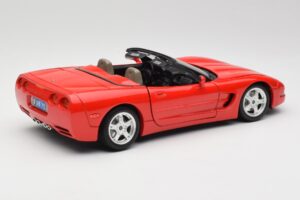 Chevrolet Corvette C5 Cabriolet Rot Bburago 1:18 3076 Metall – Bild 3 von 8