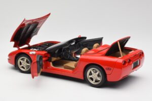 Chevrolet Corvette C5 Cabriolet Rot UT Models 1:18 21006 Metall – Bild 5 von 8