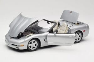 Chevrolet Corvette C5 Cabriolet Silber Maisto 1:18 50317 Metall – Bild 2 von 8