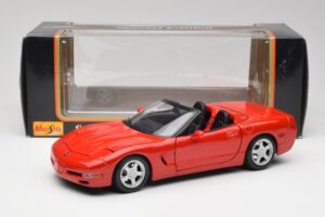 Chevrolet Corvette C5 Cabriolet Torch Rot Maisto 1:18 50318 Metall – Bild 8 von 8