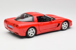 Chevrolet Corvette C5 Rot Bburago 1:18 3066 Metall – Bild 3 von 8
