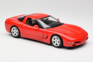 Chevrolet Corvette C5 Rot Bburago 1:18 3066 Metall – Bild 6 von 8