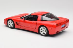 Chevrolet Corvette C5 Rot Bburago 1:18 3066 Metall – Bild 7 von 8