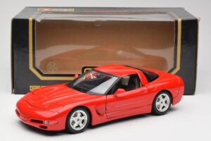 Chevrolet Corvette C5 Rot Bburago 1:18 3066 Metall – Bild 8 von 8
