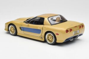 Chevrolet Corvette C5 Guldstrand Signature Edition Gold Maisto 1:18 31657 Metall – Bild 7 von 8