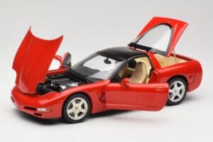 Chevrolet Corvette C5 Targa Rot UT Models 1:18 21001 Metall – Bild 2 von 8