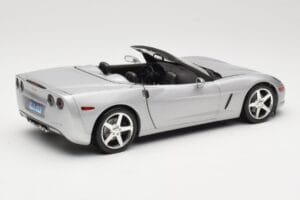 Chevrolet Corvette C6 Cabriolet Silber Hot Wheels 1:18 B6052 Metall – Bild 3 von 8