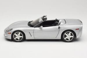 Chevrolet Corvette C6 Cabriolet Silber Hot Wheels 1:18 B6052 Metall – Bild 4 von 8