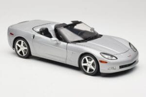 Chevrolet Corvette C6 Cabriolet Silber Hot Wheels 1:18 B6052 Metall – Bild 6 von 8