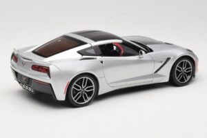 Chevrolet Corvette C7 Silber Maisto 1:18 38132 Metall – Bild 3 von 8